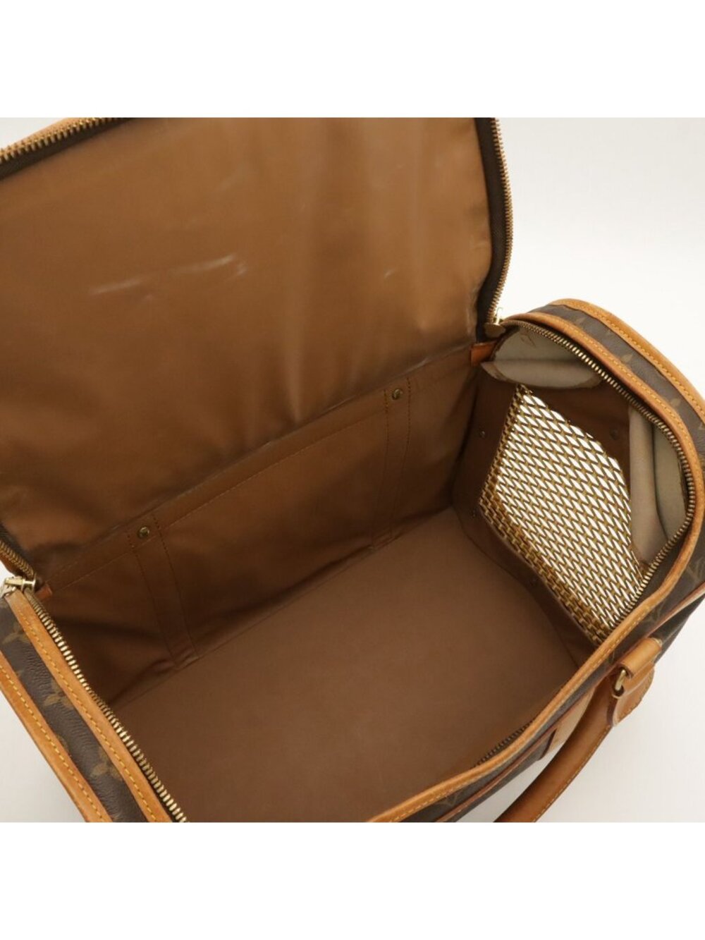 Louis Vuitton Monogram Sac Siyan 40 Small Shape Dog Travel Bag Pet Carrier - Picture 8 of 9